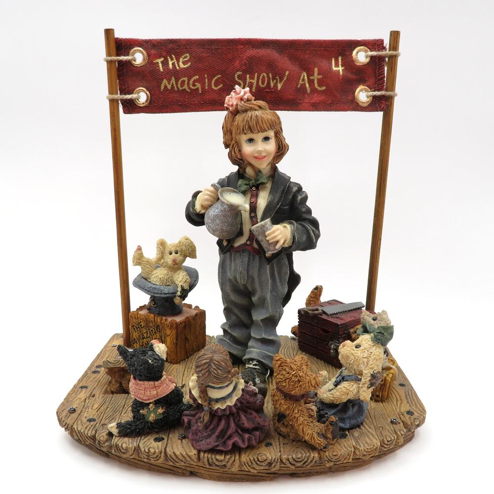 Boyds Bears Yesterdays Child The Amazing Bailey Magic Show Dollstone Collection